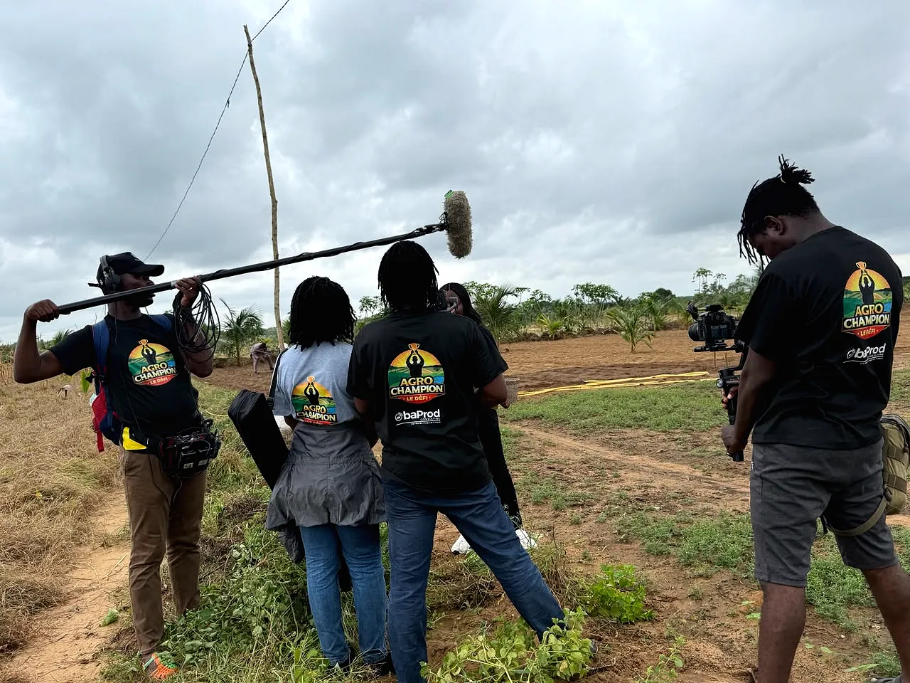 Capturing sound and picture on the Agro Champion field